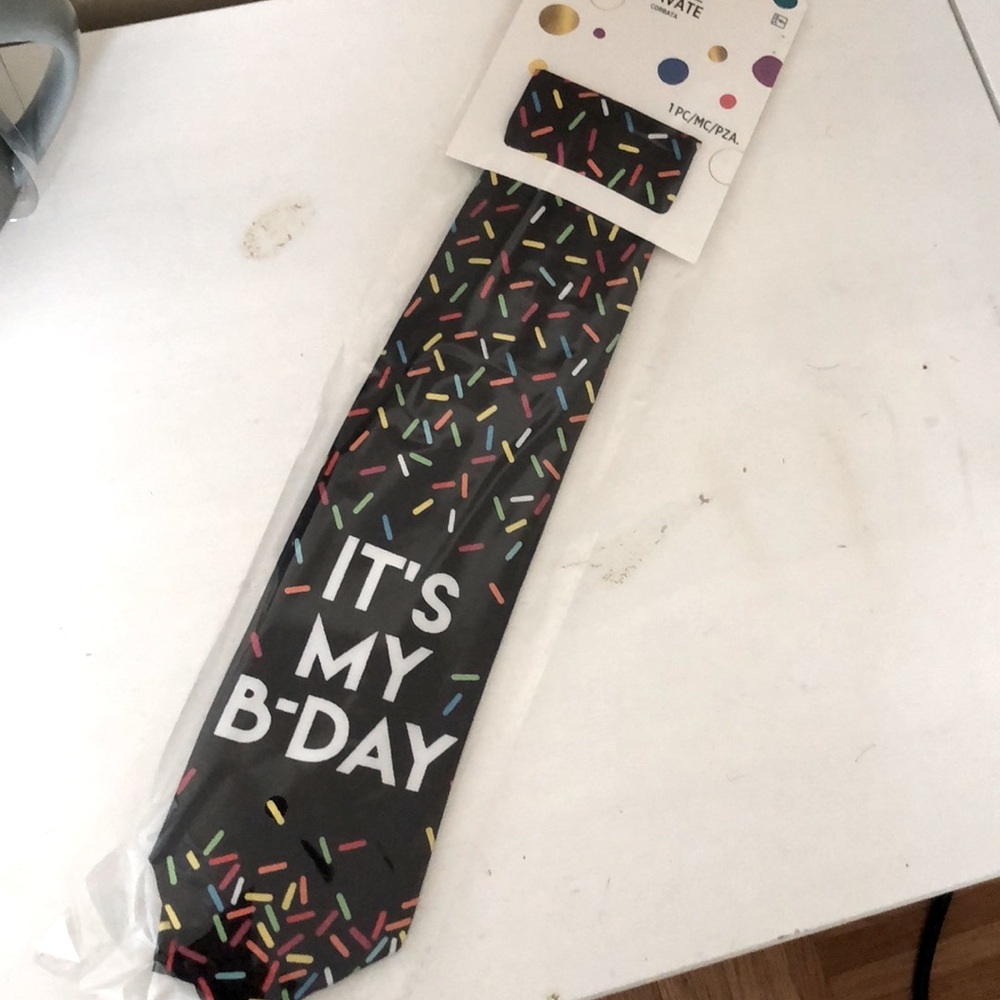 👔 It’s My B-Day novelty tie
